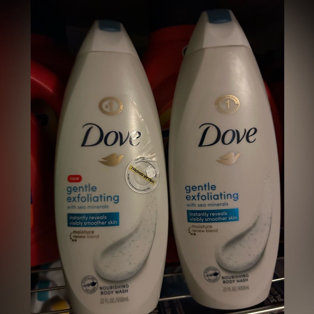 Lot of 2 Dove Body Wash